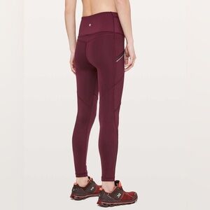 Lululemon Toasty Tech Tight II
Garnet size 12
